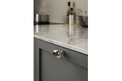 Bouton T BARON T l60 zamac nickel poli 